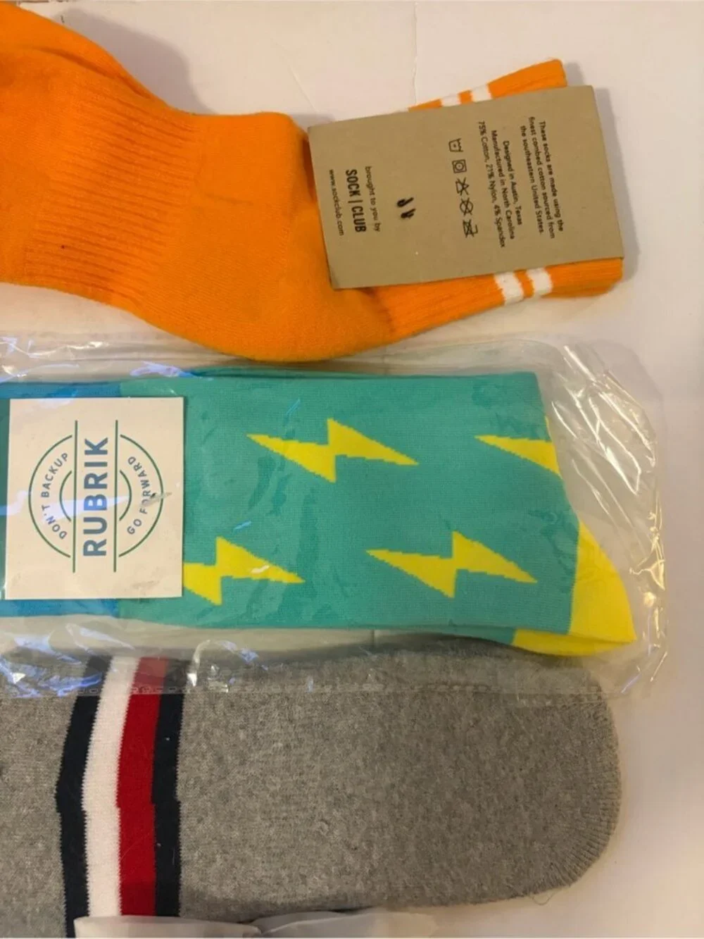 5-Pack Novelty Socks Bundle Hogwarts Rubrik WTZ Sock Club
